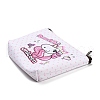 Unicorn Pattern PU Leather Wallets with Iron Zipper & PVC Findings AJEW-C029-01A-2