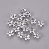 Tibetan Style Alloy Bead Caps X-LF10624Y-NF-2