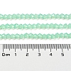 Baking Painted Transparent Glass Beads Strands DGLA-F029-J4mm-05-5