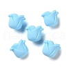 Rose Shape Silicone Beads SIL-S011-02A-1