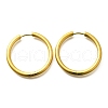 304 Stainless Steel Hoop Earrings for Women EJEW-M068-15D-G-4