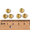 Brass Rhinestone Spacer Beads RB-A014-Z8mm-01C-4