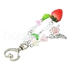 Acrylic & Glass Pendant Keychains KEYC-FZ00008-3