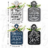 Wooden Pendant Decoration HJEW-WH0074-017-2