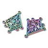 304 Stainless Steel Chandelier Component Links STAS-Q350-13M-2