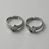 304 Stainless Steel Adjustable Bezel Cup Ring Settings FIND-WH0110-500A-2