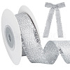 10 Yards Polyester Ribbons with Fringe Edge OCOR-WH0070-120A-1
