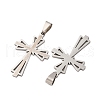 201 Stainless Steel Pendants STAS-V014-04P-2