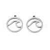 Non-Tarnish 304 Stainless Steel Pendants STAS-N095-104-1