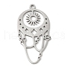 Non-Tarnish 201 Stainless Steel Pendants STAS-B049-06P-1