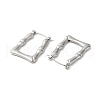 Non-Tarnish 304 Stainless Hoop Earrings for Women EJEW-Z026-36P-2