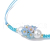 Adjustable Nylon Cord Braided Beads Bracelets BJEW-MZ00170-06-3