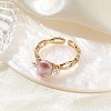 Brass Cuff Rings for Women RJEW-JR00809-2