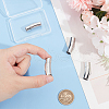 Unicraftale 4Pcs 316 Surgical Stainless Steel Bayonet Clasps STAS-UN0059-06-4