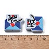 Father's Day Silicone Beads SIL-V006-02H-3