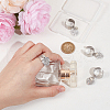 304 Stainless Steel Cuff Rings RJEW-UN00014-5
