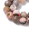 Natural Pink Opal Beads Strands G-RM250101-E12-4