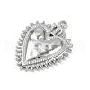 304 Stainless Steel Pendants STAS-P390-02E-P-2