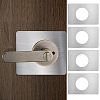 CHGCRAFT 4Pcs 201 Stainless Steel Door Reinforcement Plates AJEW-CA0002-87-6