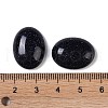 Synthetic Blue Goldstone Cabochons G-B080-01A-30-3