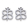 Tarnish Resistant 304 Stainless Steel Pendants STAS-N092-07-2