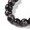 Handmade Gold Sand Lampwork Beads LAMP-Z009-01M-4