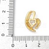 Brass Pave Cubic Zirconia Pendants KK-U062-32G-3