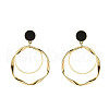 Alloy Dangle Enamel Earrings for Women WG80053-26-1