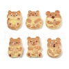 Animal Resin Cabochons RESI-K043-17-1