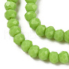 Opaque Solid Color Glass Beads Strands EGLA-A034-P2mm-D30-3