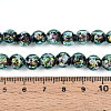Handmade Foil Glass Beads Strands FOIL-N029-05C-4