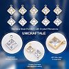 Unicraftale 16Pcs 2 Colors 304 Stainless Steel Pendant STAS-UN0035-41-4