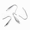 316 Surgical Stainless Steel Earring Hooks STAS-H392-03-2