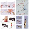 SUNNYCLUE 340Pcs Ending Findings Kits for DIY Jewelry KK-SC0001-88S-6