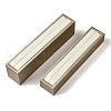 2Pcs 2 Styles Imitation Leather Jewelry Ring Display Stands ODIS-K005-07-2