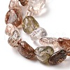 Natural Rutilated Quartz Beads Strands G-A208-05-4