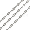 304 Stainless Steel Dapped Chains CHS-S011-01B-P-1