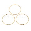 3Pcs 304 Stainless Steel Plain Bangles Set For Women BJEW-N033-01G-3