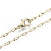 Brass Paperclip Chains MAK-S072-09B-KC-2