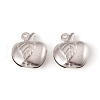 Tarnish Resistant 316 Surgical Stainless Steel Pendants STAS-G229-28P-1
