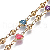 304 Stainless Steel Enamel Chains CHS-P006-14G-2