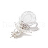 2Pcs 2 Styles Glass Seed Bead Pendants PALLOY-MZ00710-01-5