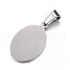 Non-Tarnish 304 Stainless Steel Pendants STAS-G102-38P-2