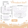 Wooden Wall Hanging Displays ODIS-WH0061-58-2