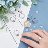 Unicraftale DIY Stainless Steel Finger Ring Making Kits DIY-UN0002-29P-2