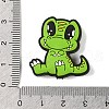 Dinosaur Food Grade Eco-Friendly Silicone Focal Beads SIL-C006-02-3