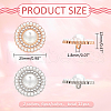 12Pcs 2 Colors Zinc Alloy Rhinestone Shank Buttons FIND-FG0002-92-2