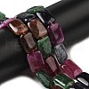 Natural Dyed Malaysia Jade Beads Strands G-B137-B02-01A-1