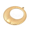 304 Stainless Steel Pendants STAS-C121-50E-G-2