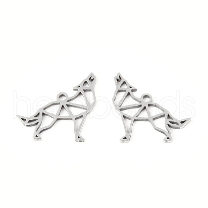 Non-Tarnish 201 Stainless Steel Pendants STAS-N091-164P-1
